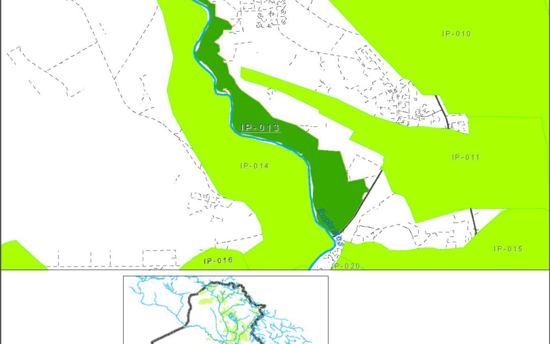 Small farms from  the boundary of the Anbar muhafadha up to the Hindiyah barrage