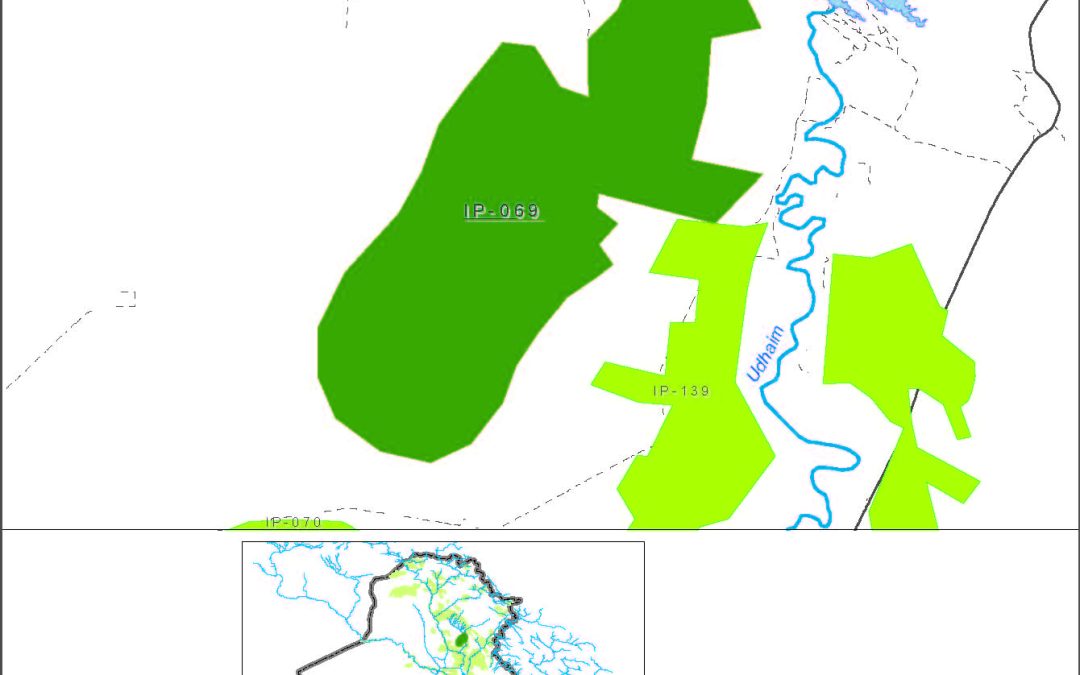 Small farms at springs in the Salahuddin muhafadha in the Adhaim river basin