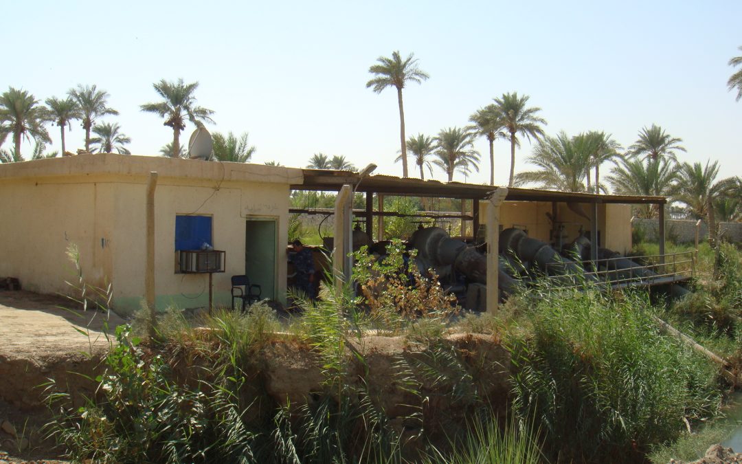North Al-Kufa pump station (drainage)