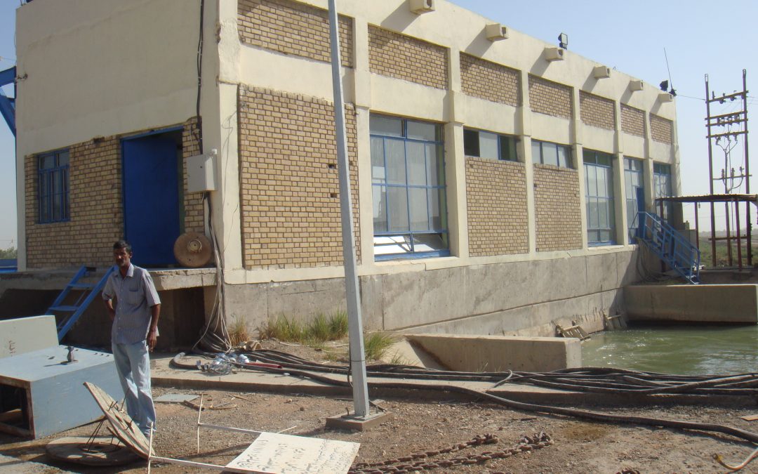 Abu-Sabkha irrigation pump station OLD