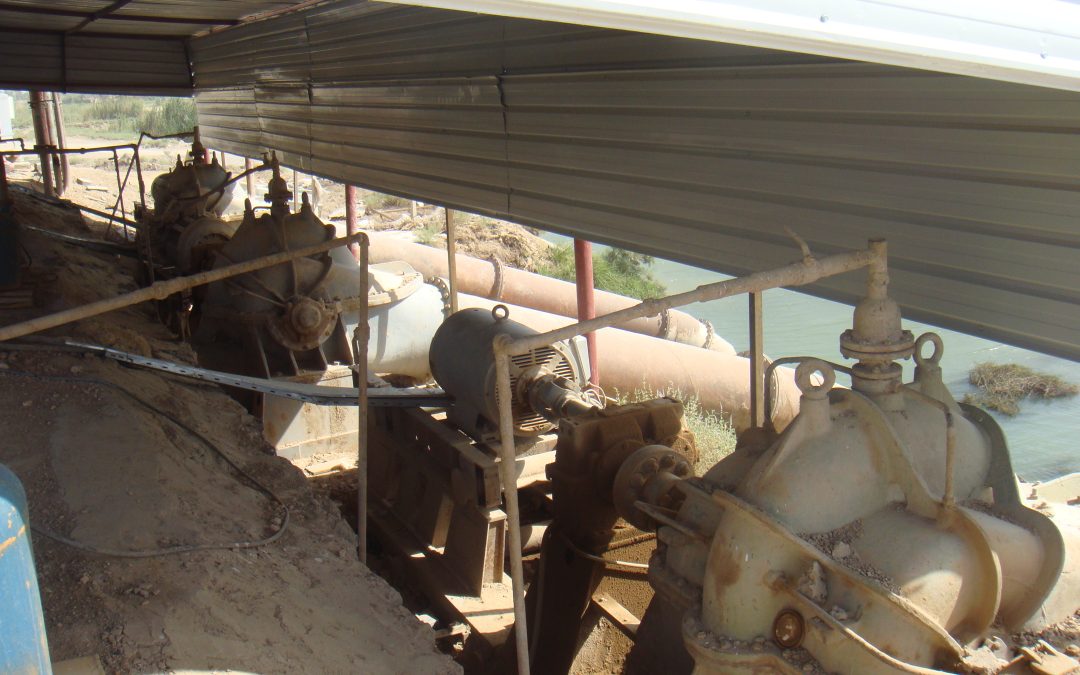 Horizontal Abu-Sabkha irrigation pump station  NEW