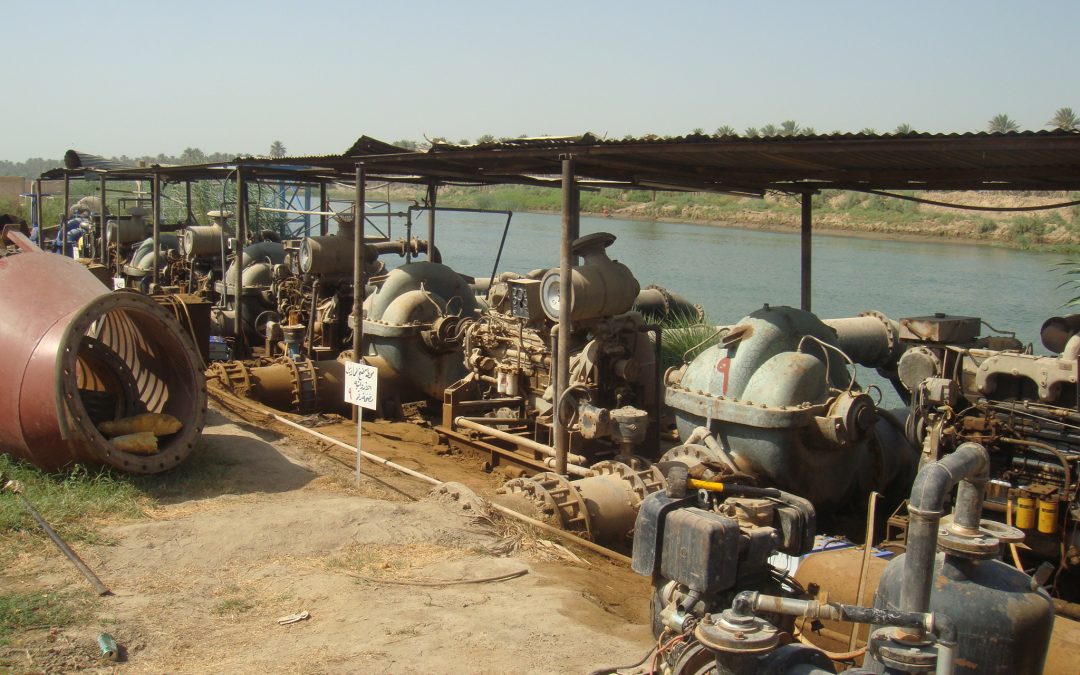 Irrigation Al-Mahaweel stream head station