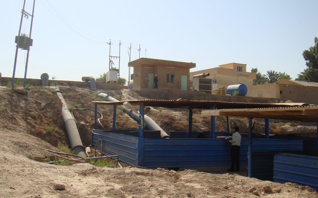 old Al-Kargholiya irrigation station