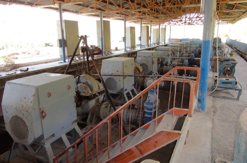 Bahraz irrigation pump station