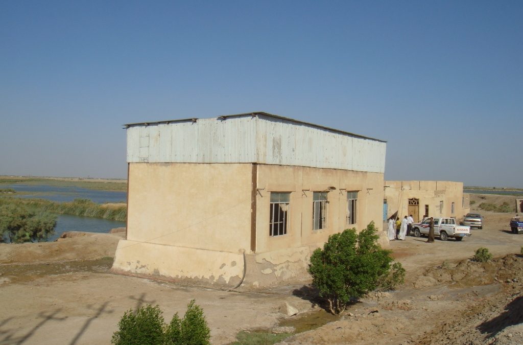 Left of Al-Mujamma’a drainage pump station